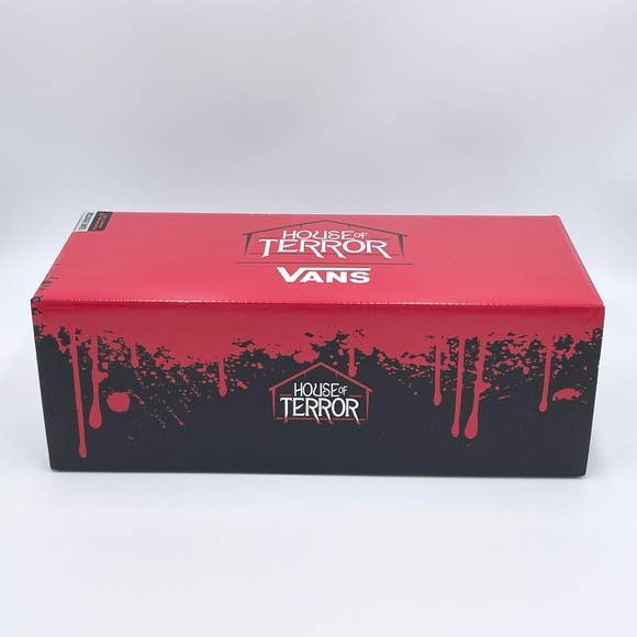 Vans House of Terror (Horror) Jason Voorhees FRIDAY THE 13TH Slip-On shoes Sz 11 - Picture 12 of 12